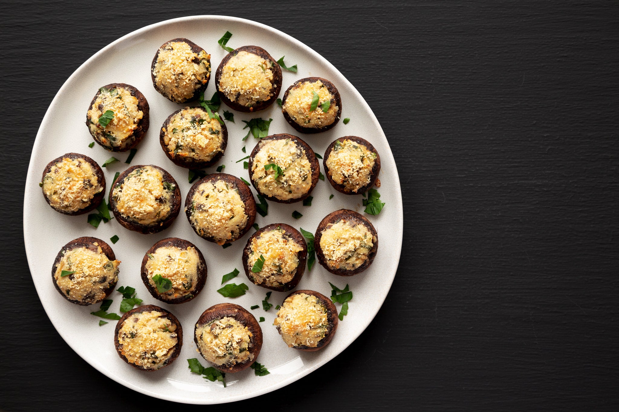 Ricotta and Artichoke Stuffed Portabella Mushrooms - THOR Kitchen, Inc.