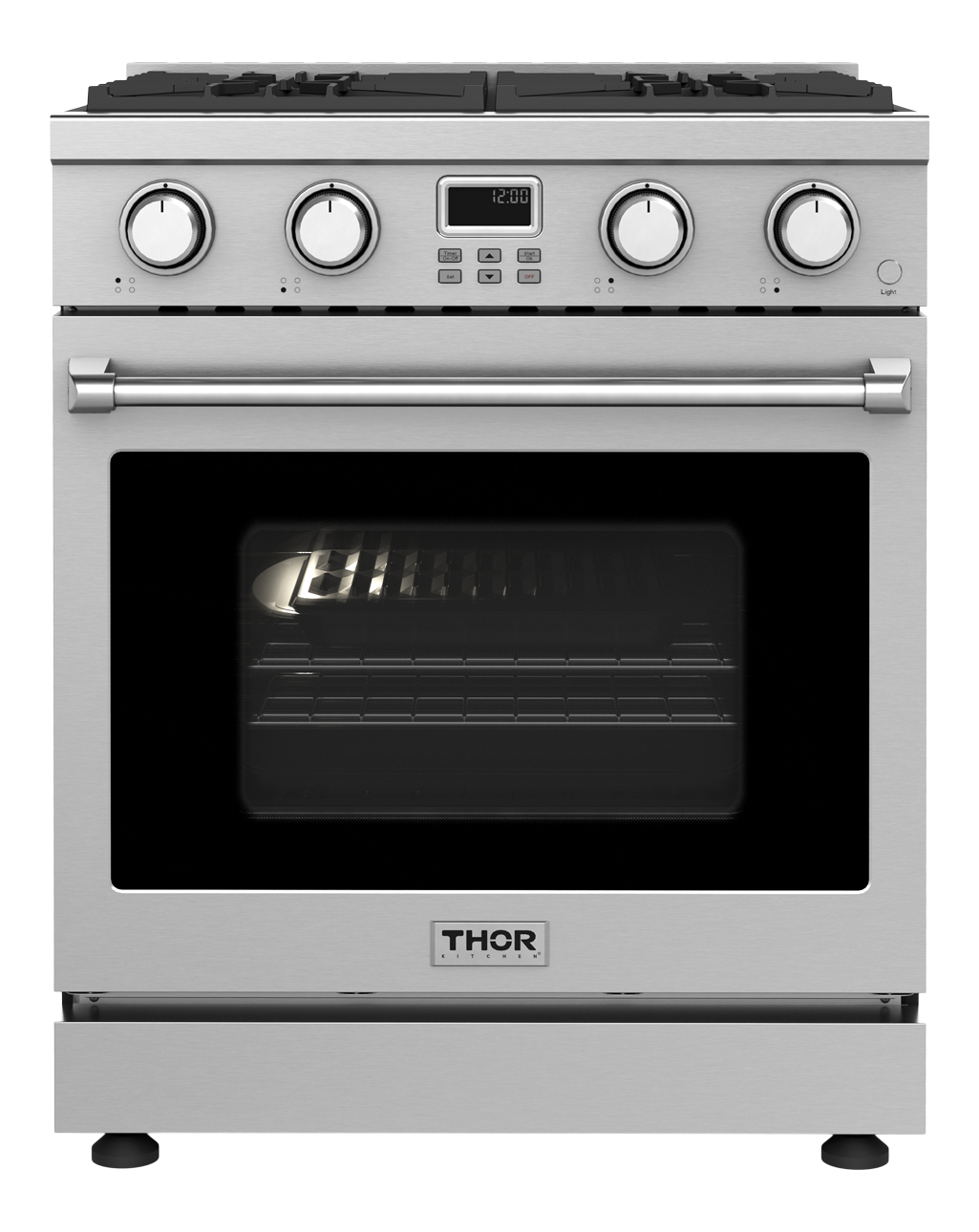 Thor Kitchen 30-Inch Contemporary Professional LP Range - Model ARG30LP-R (Renewed)
