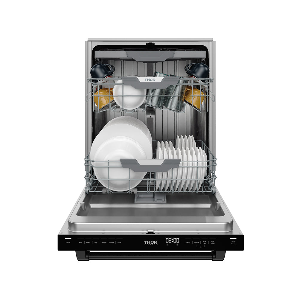 24 Inch Dishwasher in White and Black | Gordon Ramsay Series