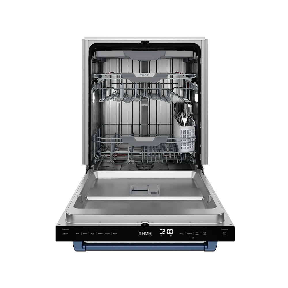 24 Inch Dishwasher in White and Blue | Gordon Ramsay Series