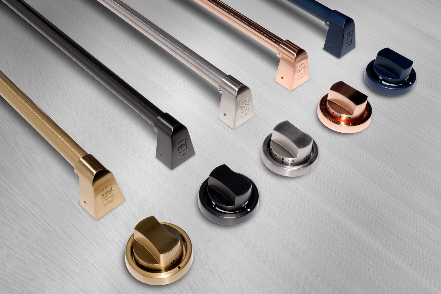 36 Inch Professional LP Range with Tilt Panel Touch Control in Stainless Steel/Rose Gold | Gordon Ramsay Series