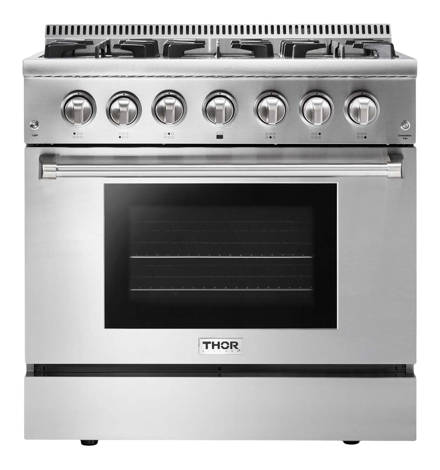 THOR Kitchen 36-Inch Dual Fuel Range - Professional - HRD3606U