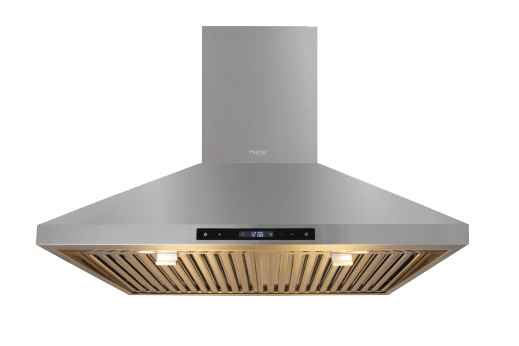 30 Inch Wall Mount Range Hood in Stainless Steel - Model HRH3007-R (Renewed)