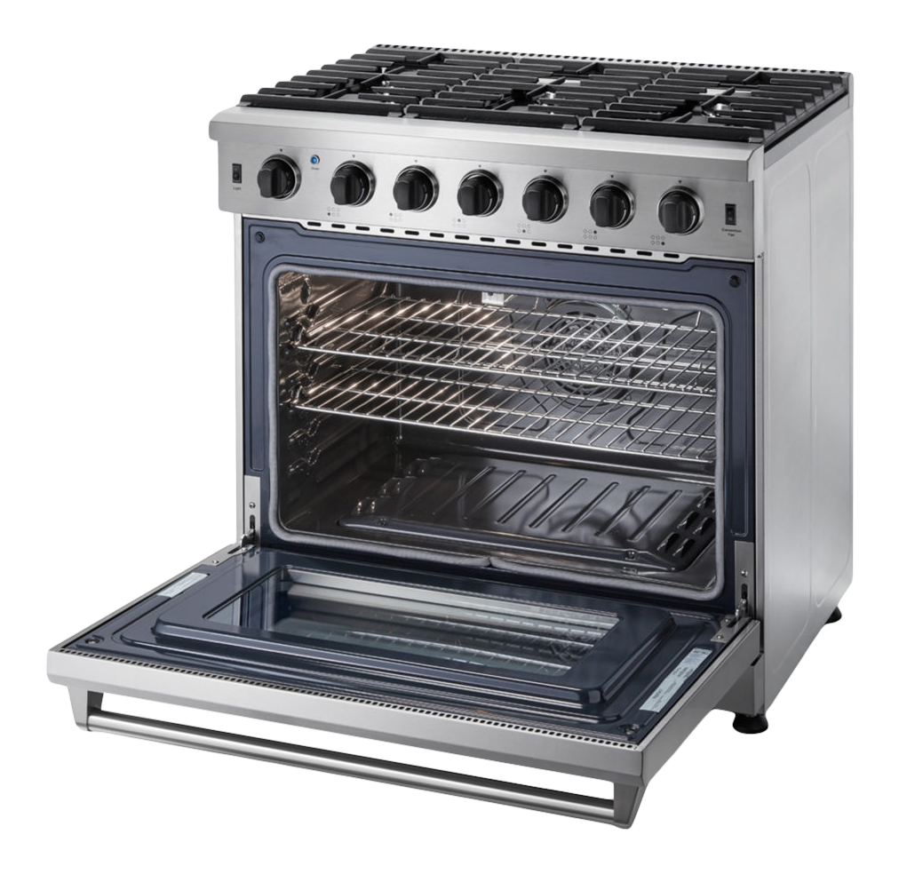 Thor Kitchen 36-Inch Gas Range - Model LRG3601U-R (Renewed)