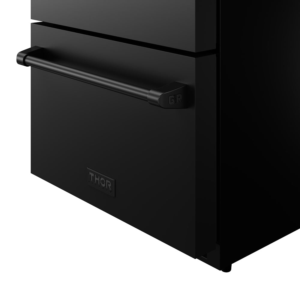 24" Undercounter Built-In or Freestanding Drawer Refrigerator – Black | Gordon Ramsay Series