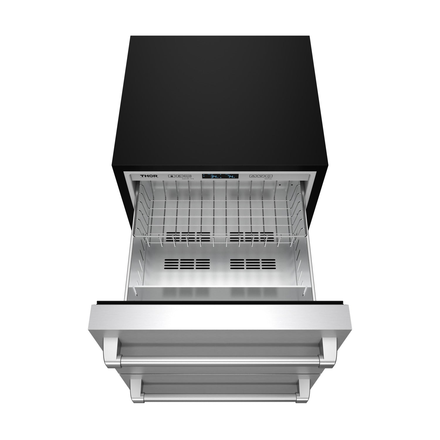 24 Inch Undercounter Built-In or Freestanding Drawer Refrigerator – Stainless Steel | Gordon Ramsay Series