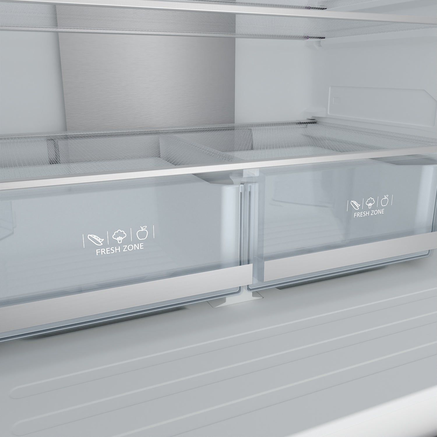 30 Inch Collection French Door Counter Depth Refrigerator with Ice Maker – White | Gordon Ramsay Series