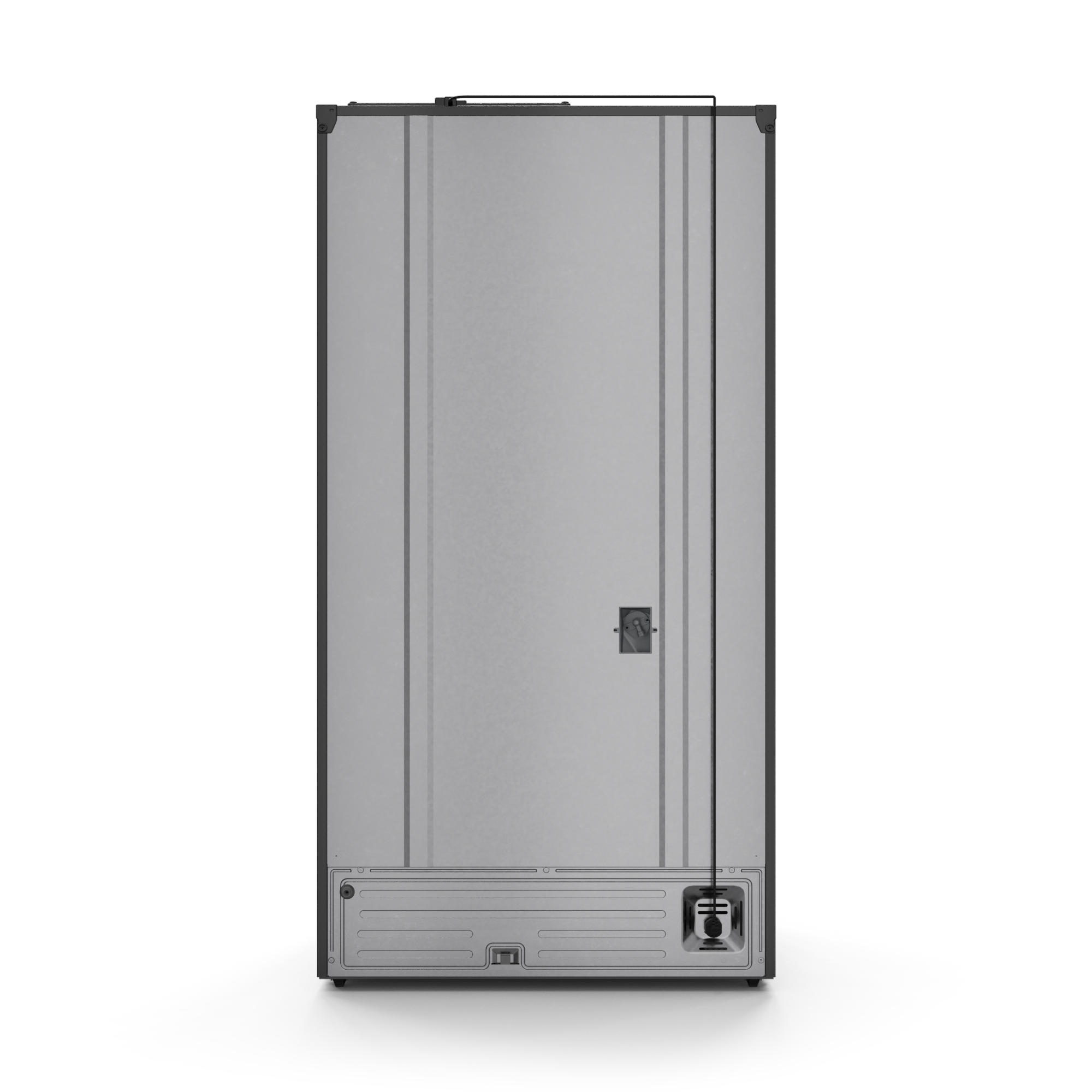 36 Inch 20.3 cu ft French Door Counter Depth Refrigerator with Ice Maker in Black/Bronze | Gordon Ramsay Series