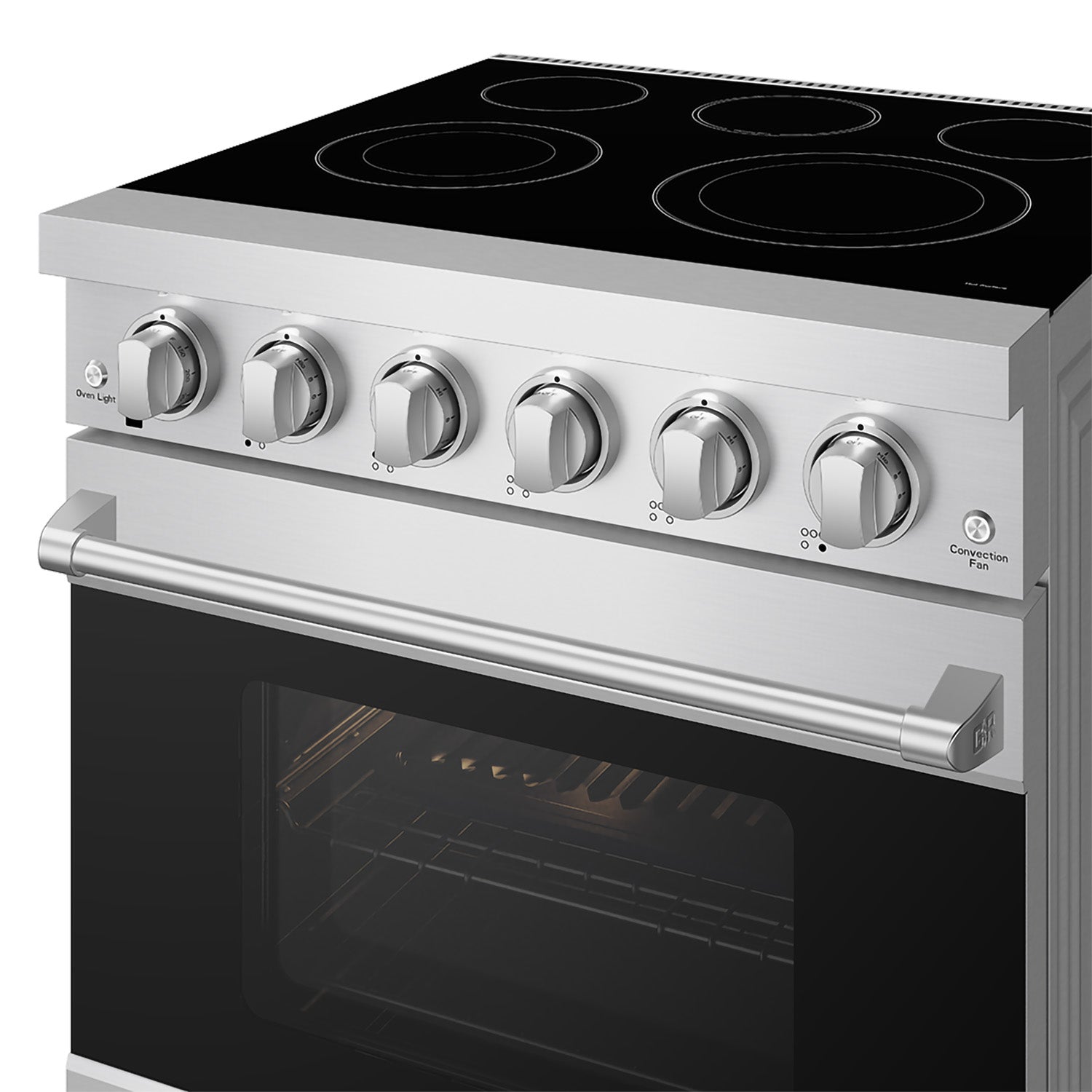 30 Inch Professional Electric Range with Precision Knob Control in Stainless Steel | Gordon Ramsay Series