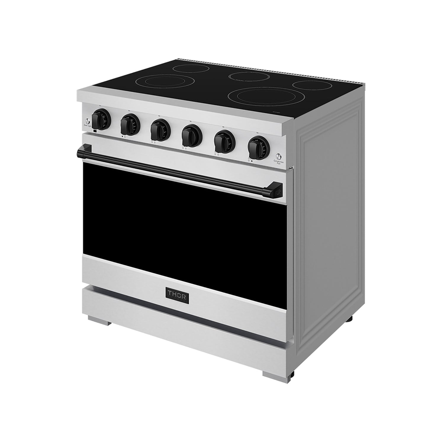 36 Inch Professional Electric Range in Stainless Steel/Black | Gordon Ramsay Series