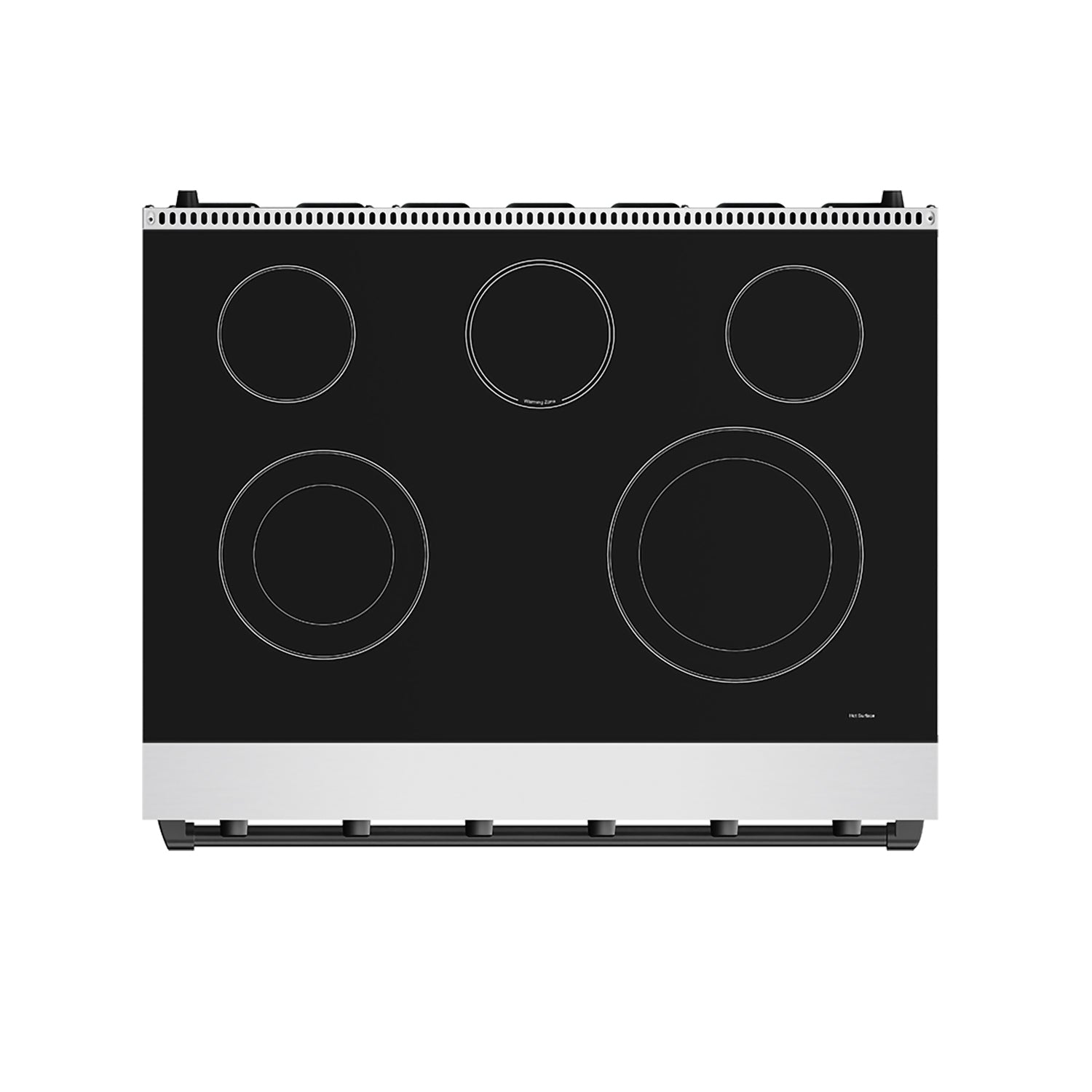 36 Inch Professional Electric Range in Stainless Steel/Black | Gordon Ramsay Series