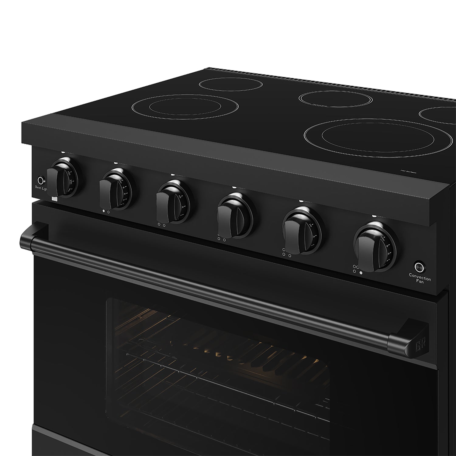 36 Inch Professional Electric Range in Black | Gordon Ramsay Series