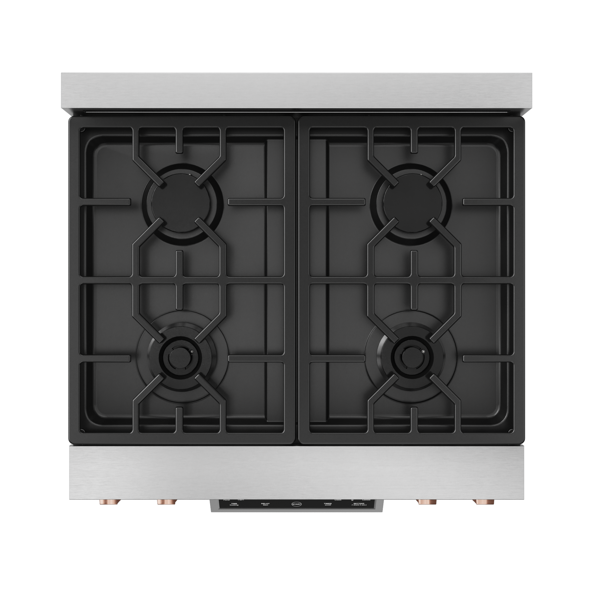 30 Inch Professional Gas Range with Tilt Panel Touch Control in Stainless Steel/Rose Gold | Gordon Ramsay Series