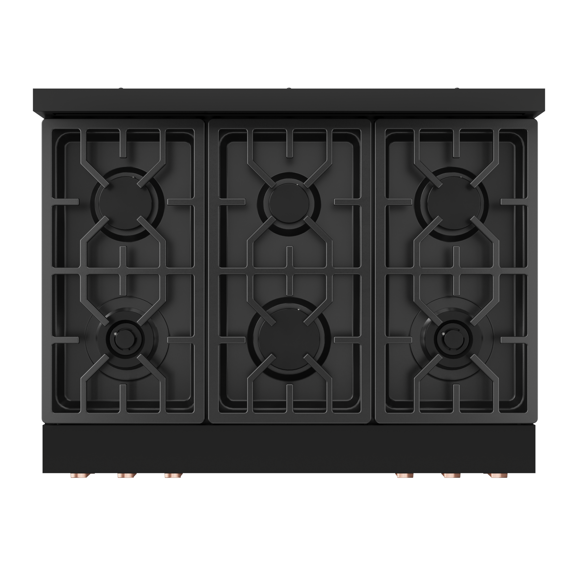 36 Inch Professional LP Range with Tilt Panel Touch Control in Black/Rose Gold | Gordon Ramsay Series