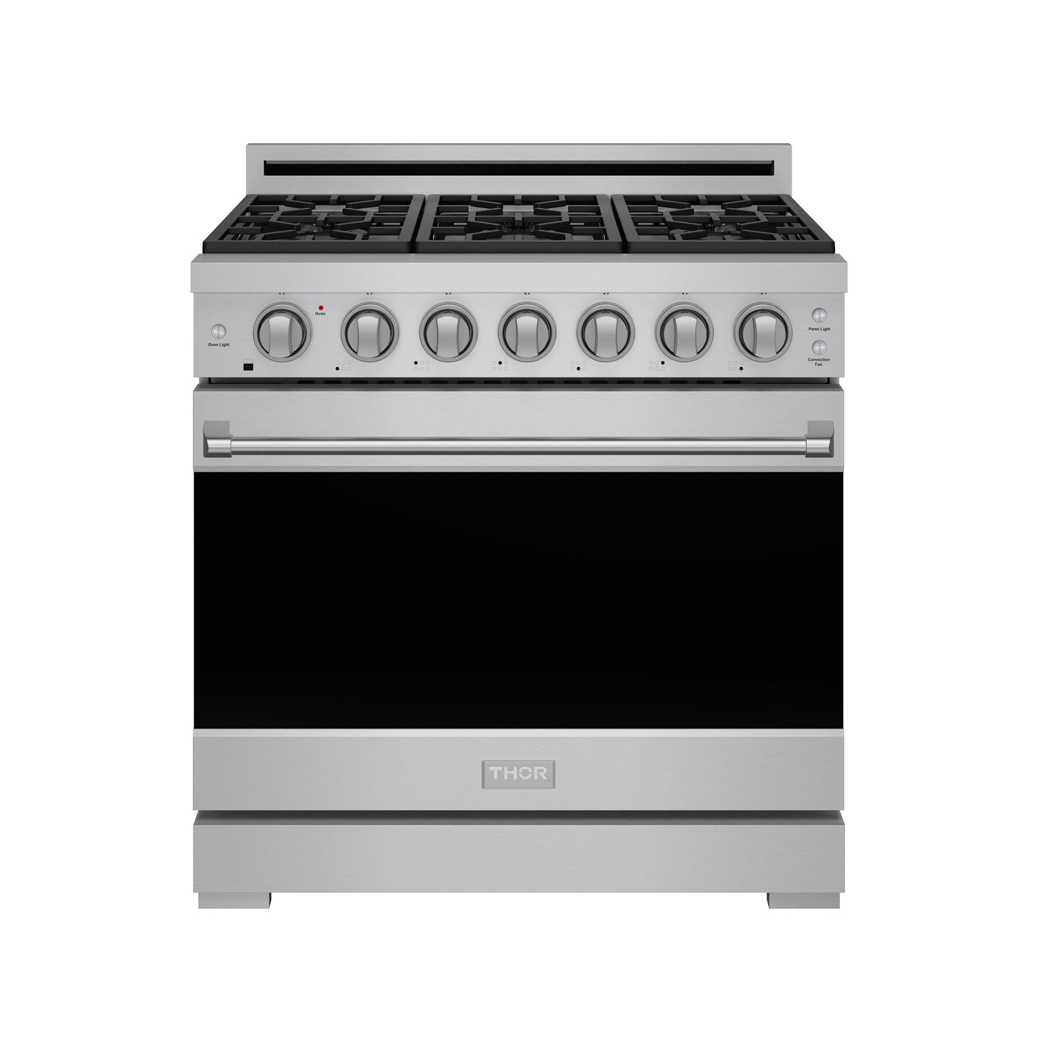 36 Inch Professional Liquid Propane Range with Precision Knob Control in Stainless Steel | Gordon Ramsay Series