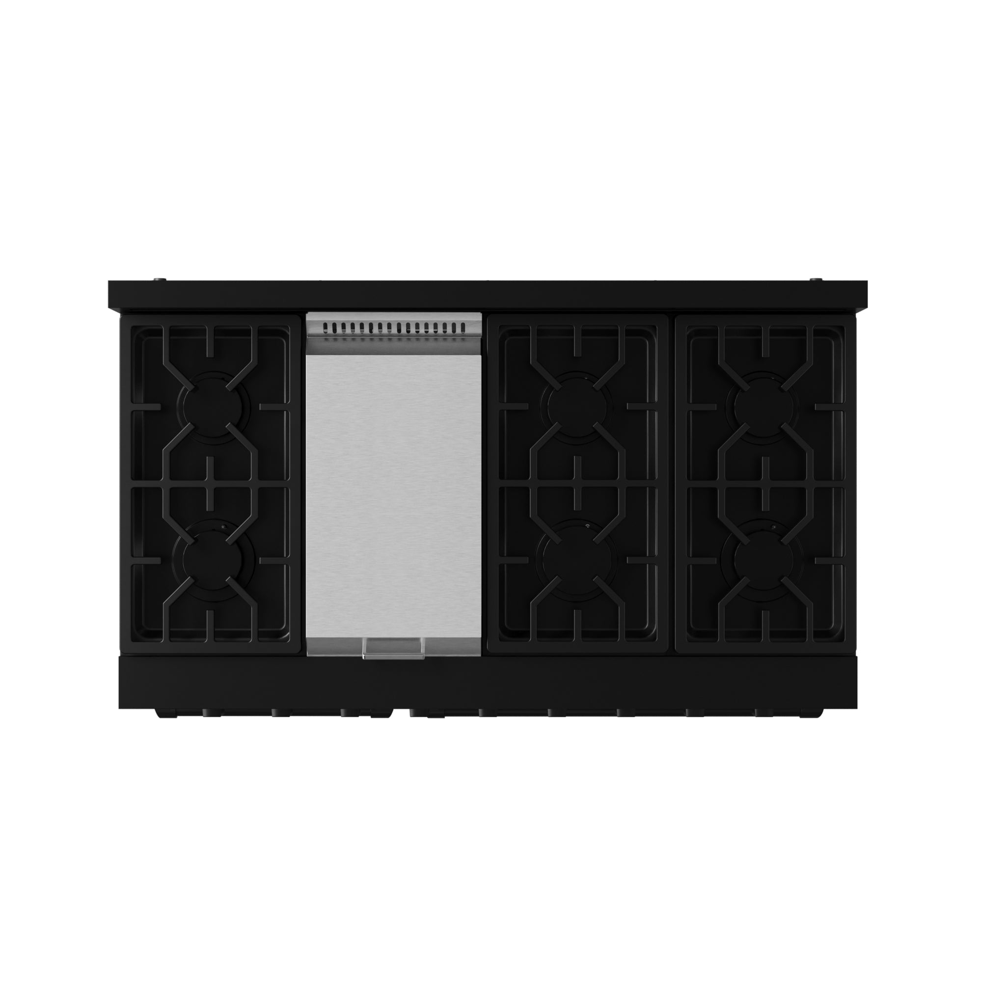 48 Inch Professional LP Range with Pro-Style Knobs in Black | Gordon Ramsay Series