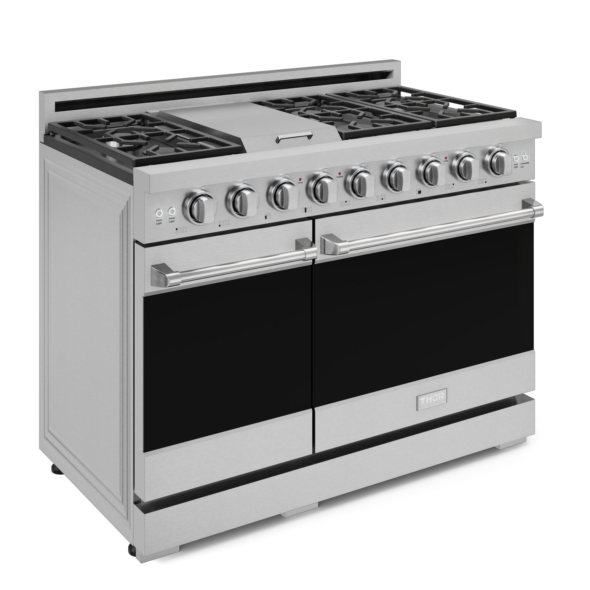 48 Inch Professional Gas Range with Pro-Style Knobs in Stainless Steel | Gordon Ramsay Series