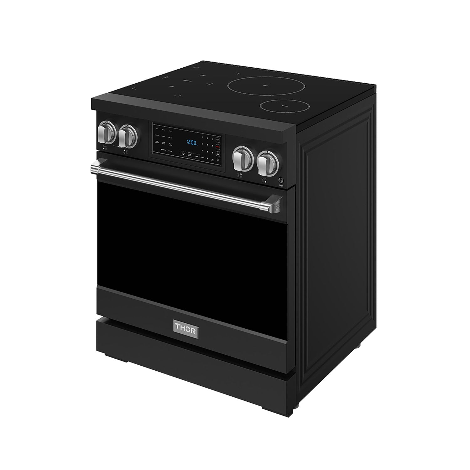 30 Inch Professional Induction Range with Tilt Panel Touch Control in Black and Stainless Steel | Gordon Ramsay Series