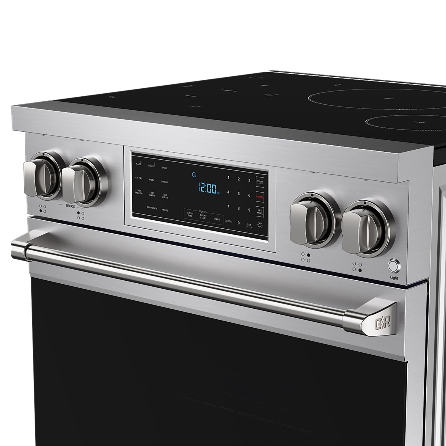 30 Inch Professional Induction Range with Tilt Panel Touch Control in Stainless Steel | Gordon Ramsay Series