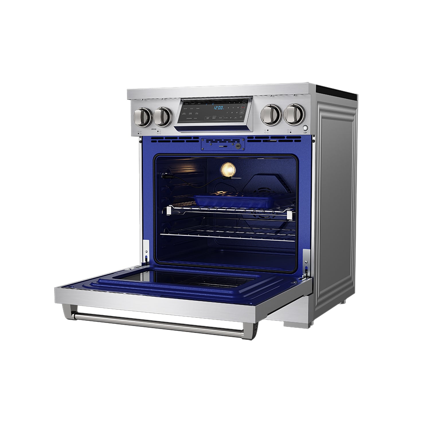30 Inch Professional Induction Range with Tilt Panel Touch Control in Stainless Steel | Gordon Ramsay Series
