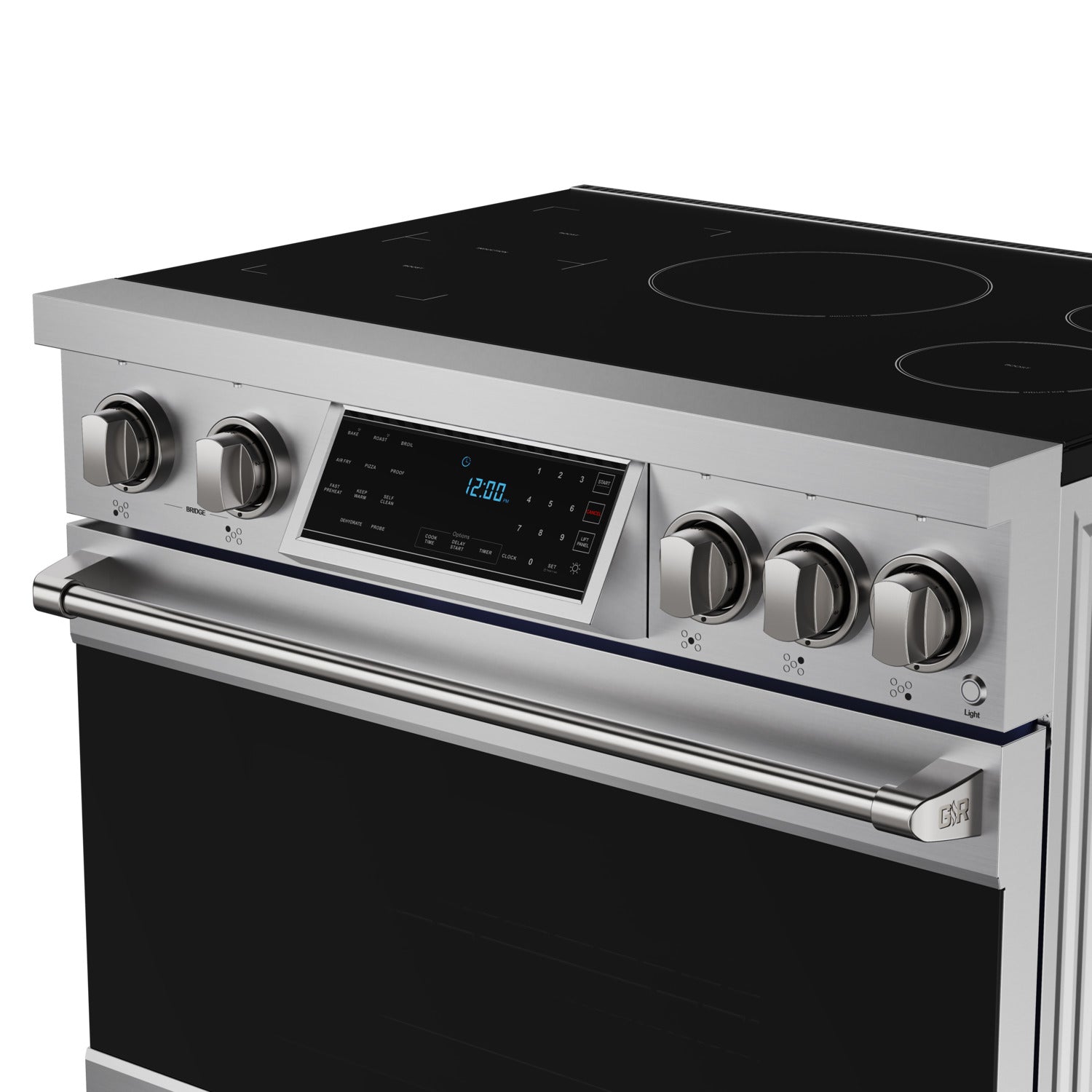 36 Inch Professional Induction Range with Tilt Panel Touch Control in Stainless Steel | Gordon Ramsay Series