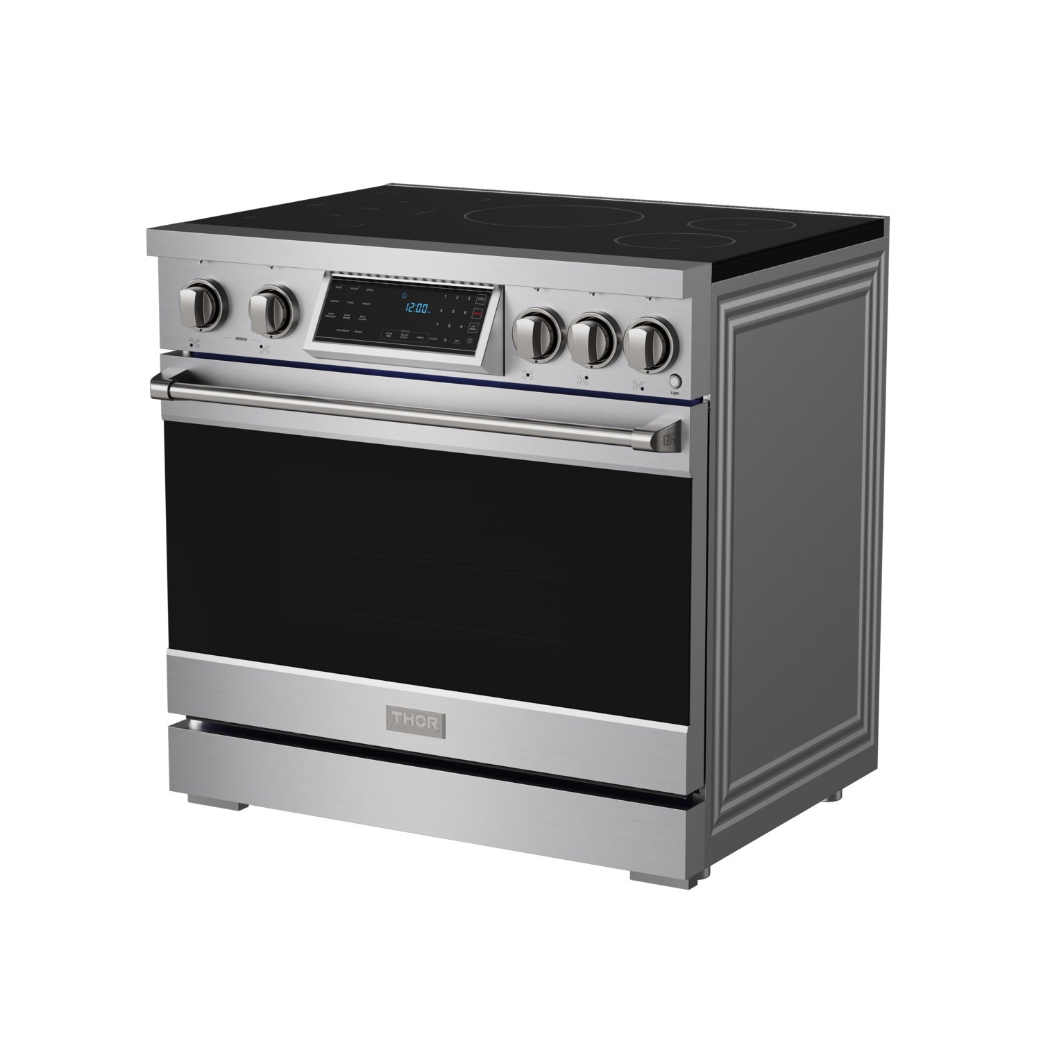 36 Inch Professional Induction Range with Tilt Panel Touch Control in Stainless Steel | Gordon Ramsay Series