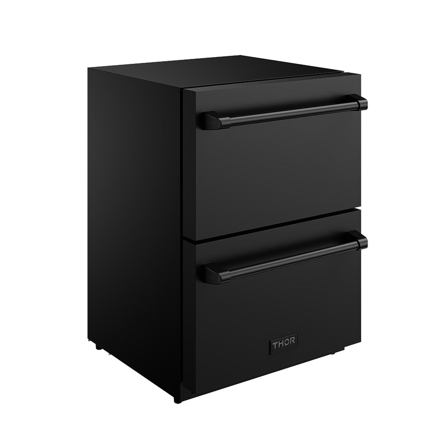 24 Inch Undercounter Built-In / Freestanding Drawer Freezer – Black | Gordon Ramsay Series