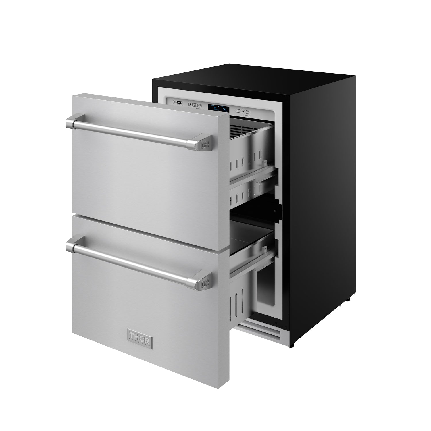 24 Inch Undercounter Built-In / Freestanding Drawer Freezer – Stainless Steel | Gordon Ramsay Series