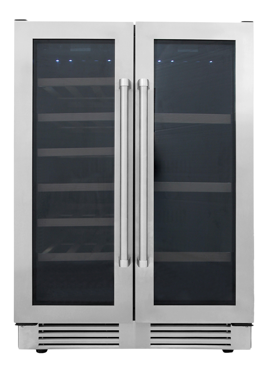 Thor Kitchen 24-Inch French Door Wine and Beverage Center - Model TBC2401DI