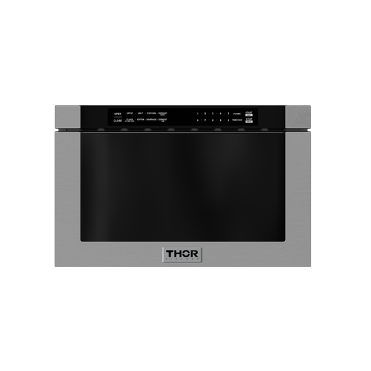 Thor Kitchen 24-inch Built-in Microwave Drawer - Model TMD2402-R (Renewed)