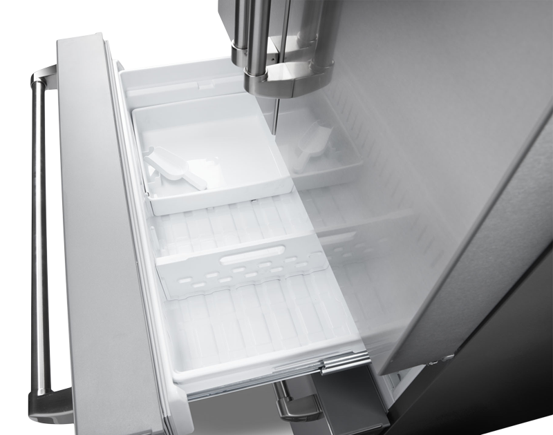 Thor Kitchen 36 Inch Professional French Door Refrigerator with Freezer Drawers - Model TRF3602-R (Renewed)