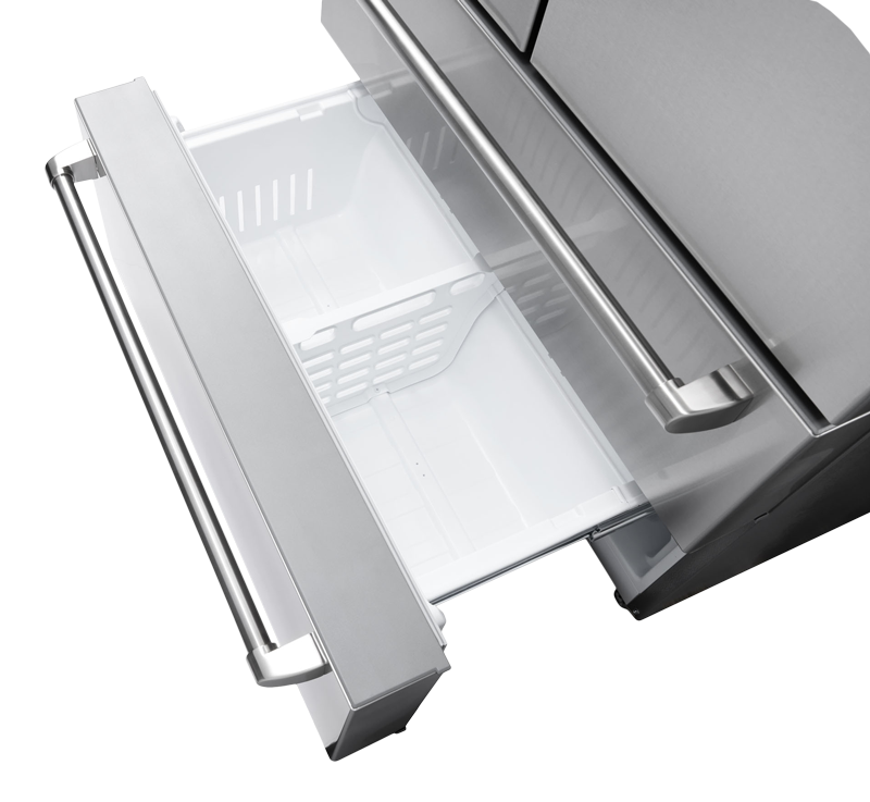 Thor Kitchen 36 Inch Professional French Door Refrigerator with Freezer Drawers - Model TRF3602-R (Renewed)