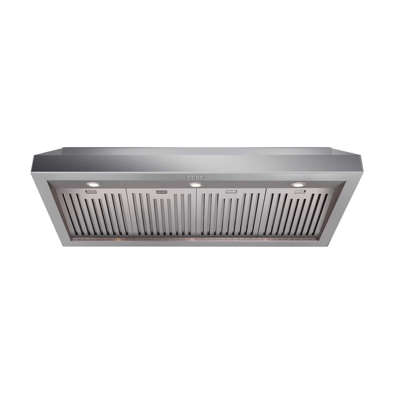 48 Inch Professional Range Hood, 11 Inches Tall in Stainless Steel (duct cover sold separately) - Model TRH4806-R (Renewed)
