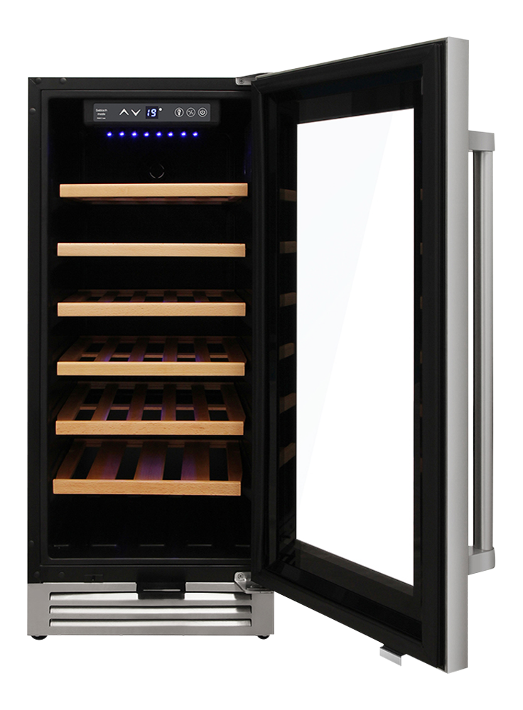 Thor Kitchen 15-Inch Single Zone Wine Cooler, 33 Wine Bottle Capacity - Model TWC1501-R (Renewed)
