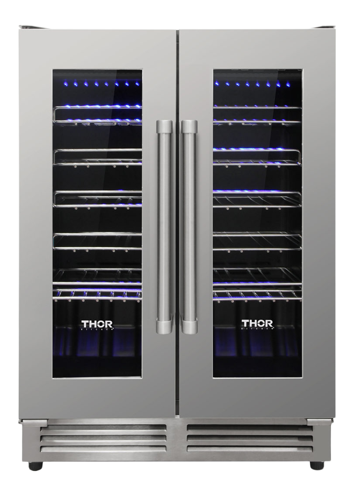 Thor Kitchen 42 Bottle Dual Zone Built-in Wine Cooler - Model TWC2402-R (Renewed)