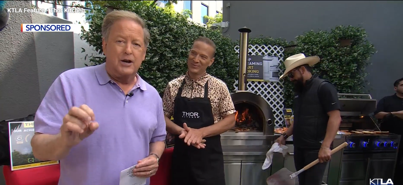 THOR Kitchen featured on KTLA show