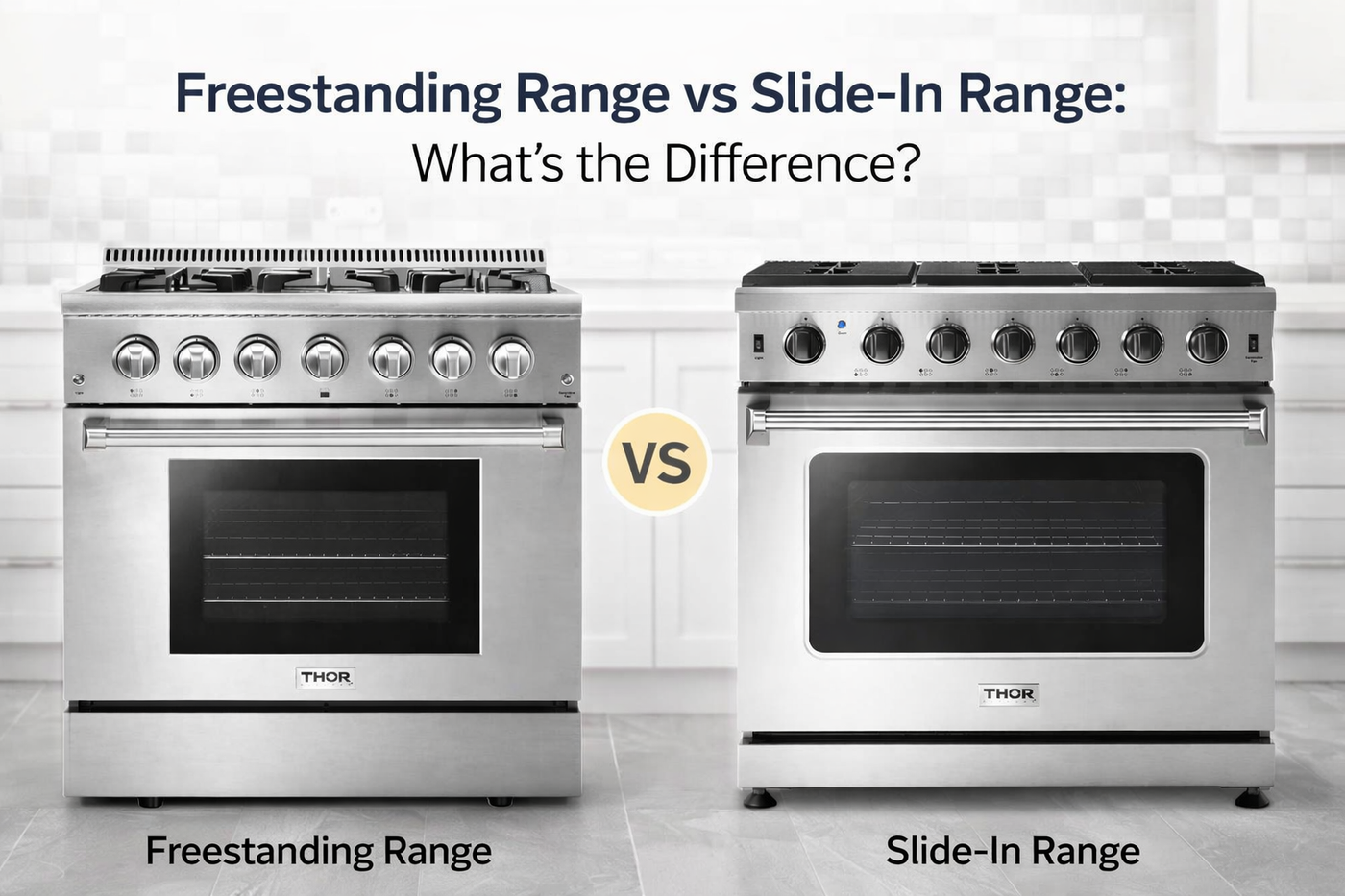 Freestanding vs Slide-In Range: What’s the Difference & Which Should ...