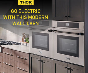 Go Electric with this Modern Wall Oven