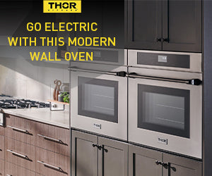 Go Electric with this Modern Wall Oven