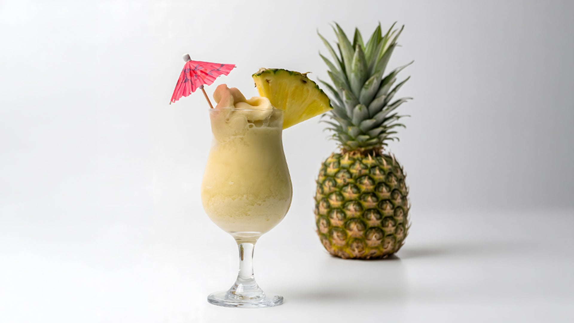 Spiked Piña Colada Slushie