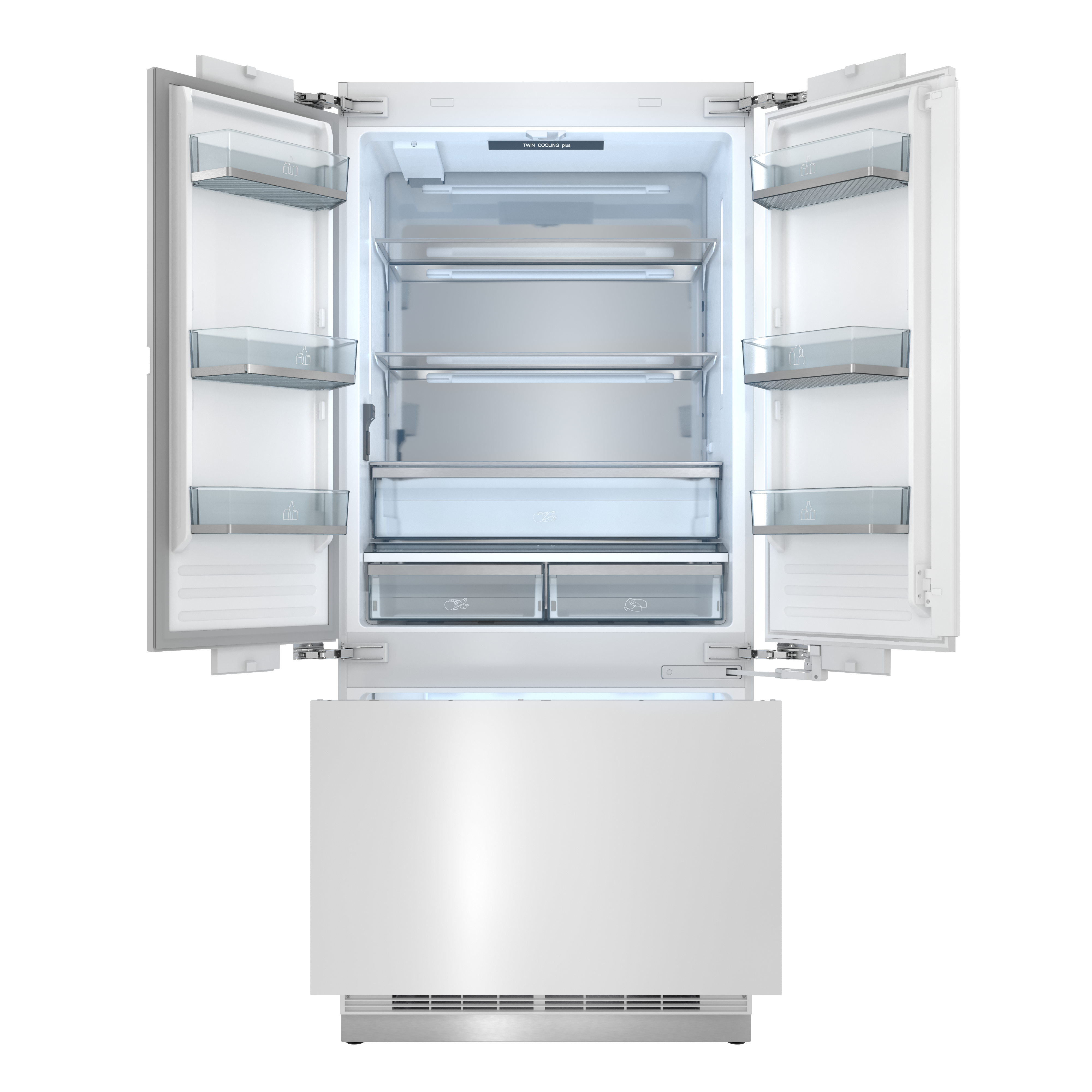 Thor Kitchen 36-inch French Door Built-in Refrigerator, Panel Ready