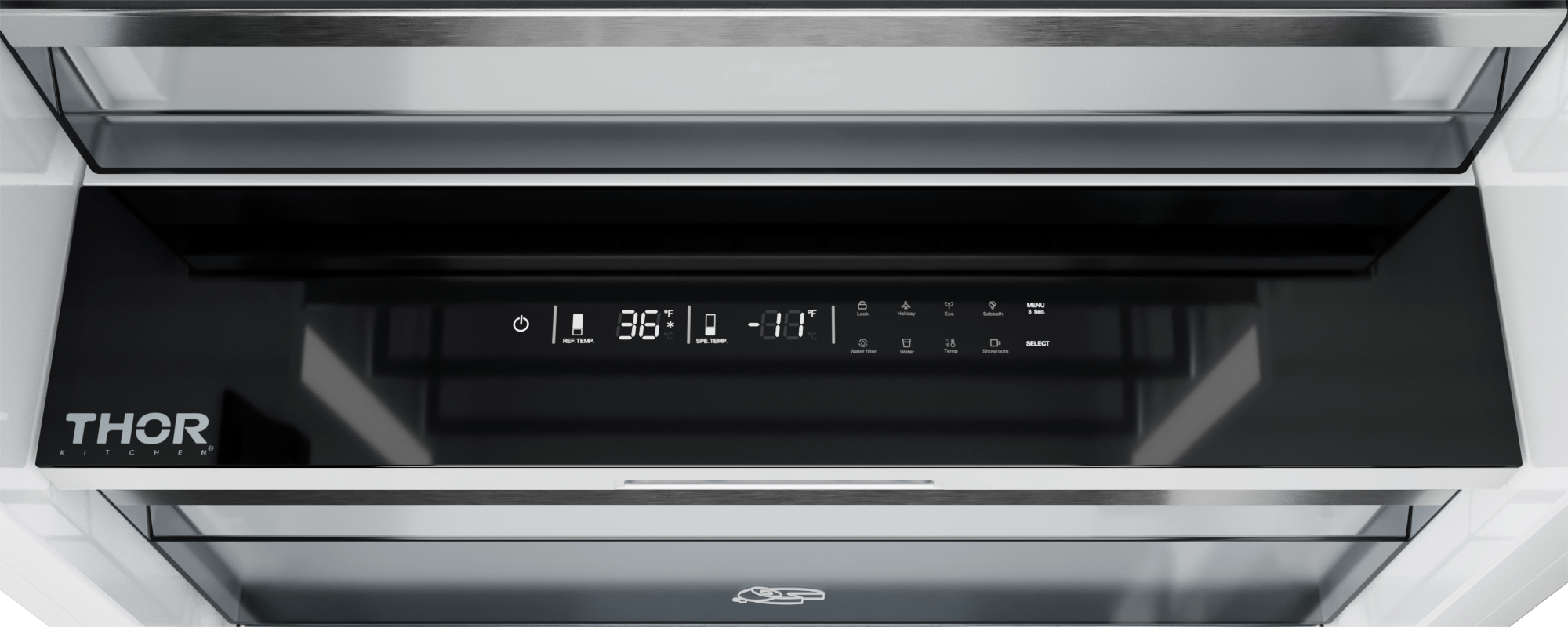 Thor Kitchen 30-inch Built-in Refrigerator Column, Panel Ready