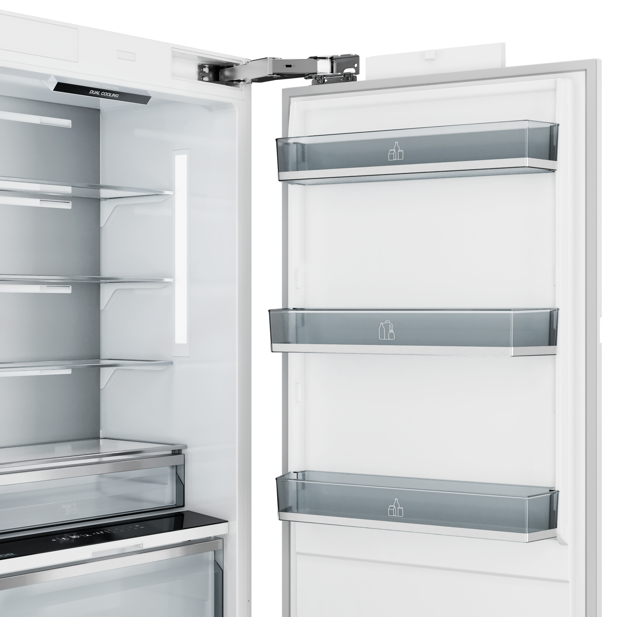 Thor Kitchen 30-inch Built-in Refrigerator Column, Panel Ready