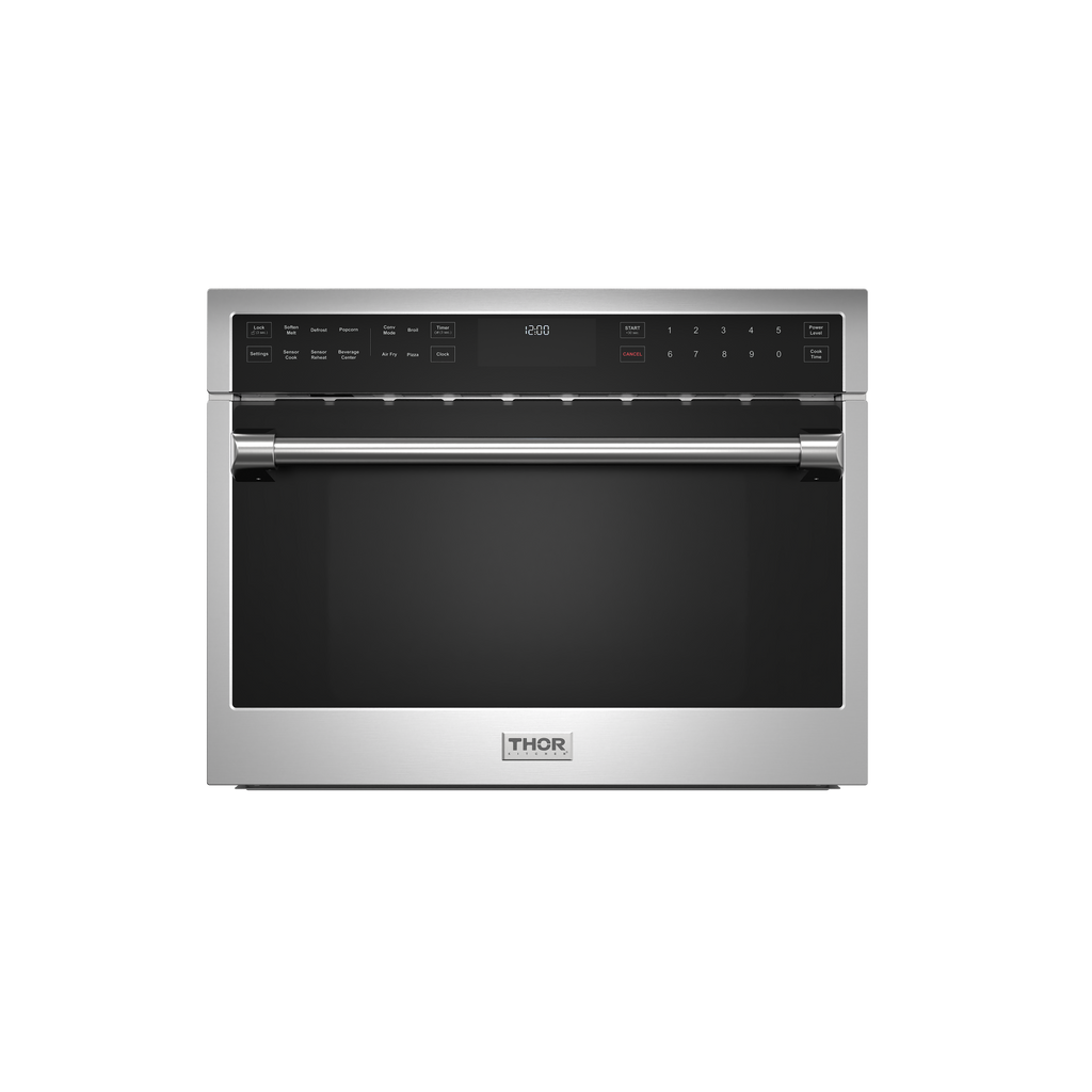 THOR Kitchen TMO24H built-in microwave oven front view