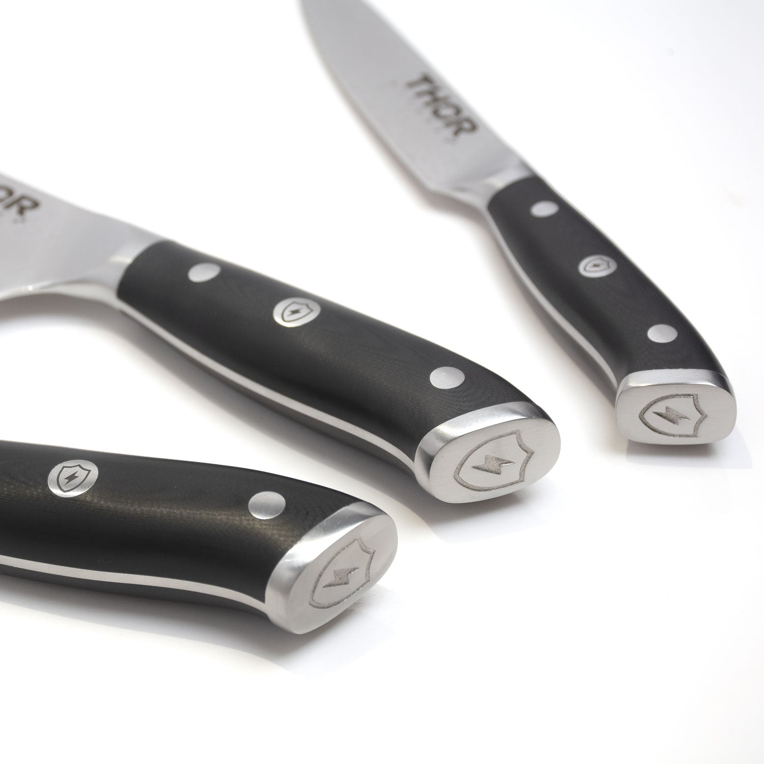 3-Piece Damascus Knife Set – Model DS0301P | THOR Kitchen