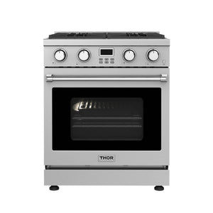 30 Inch Contemporary Professional Gas Range - THOR Kitchen
