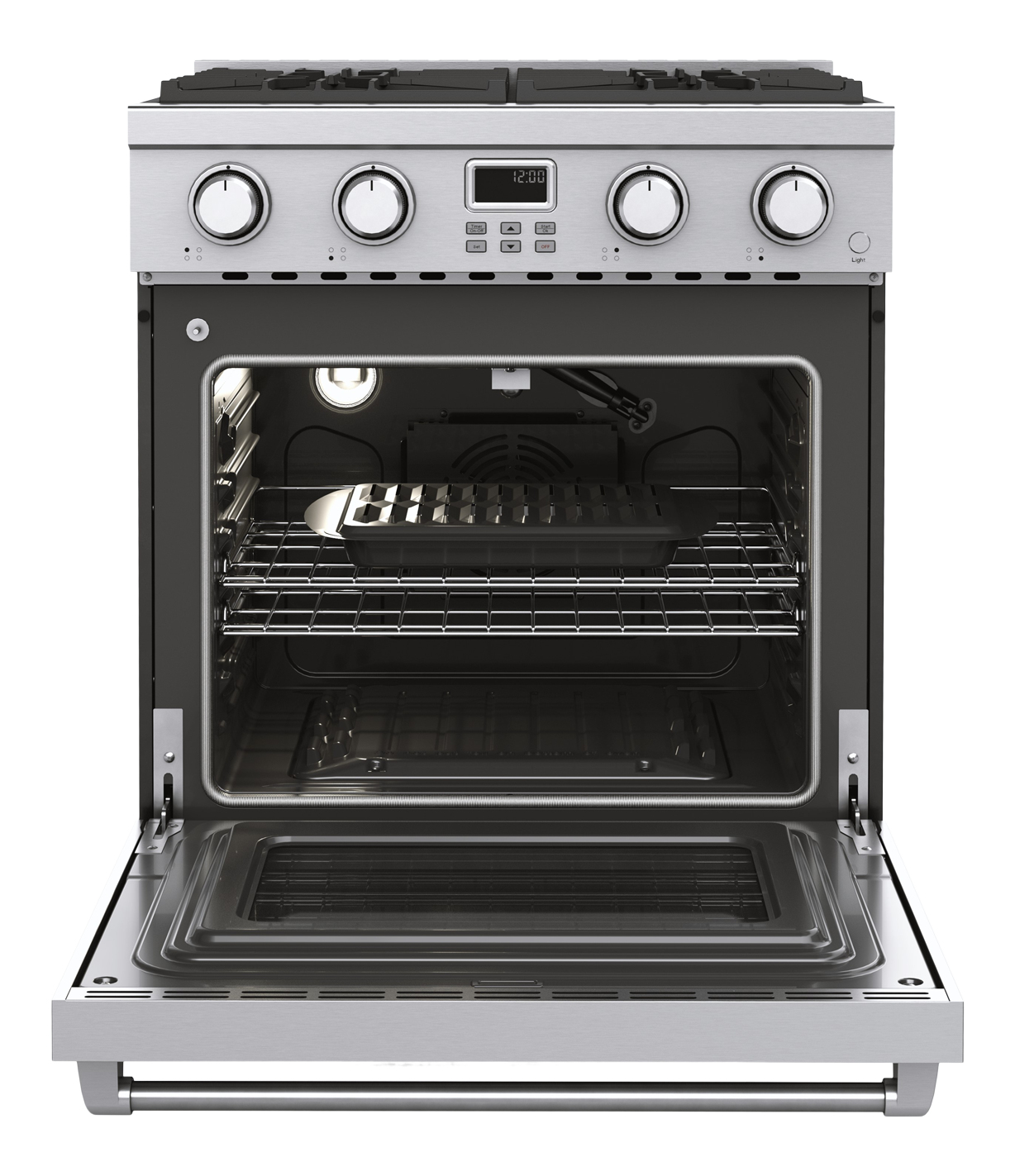 Thor Kitchen 30-Inch Contemporary Professional LP Range - Model ARG30LP-R (Renewed)