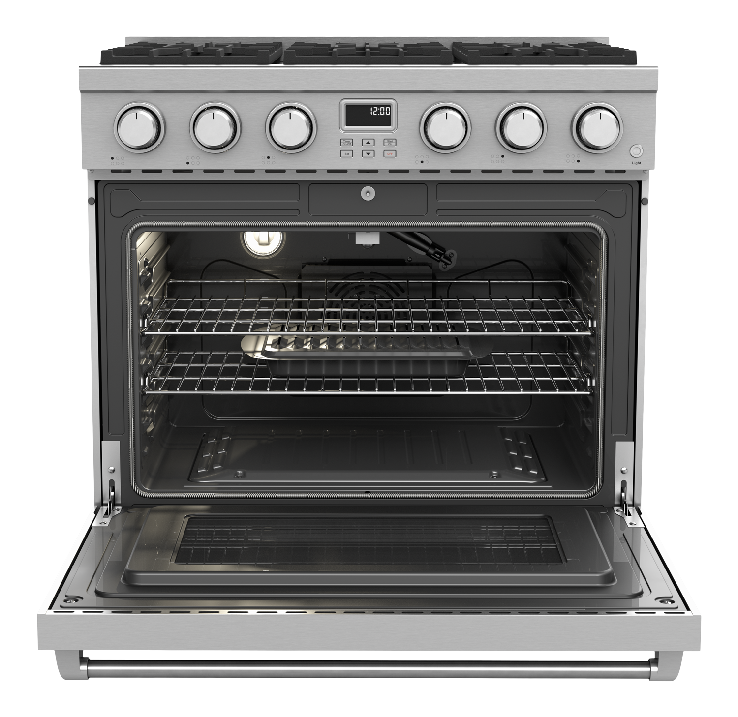 Thor Kitchen 36-Inch Contemporary Professional Gas Range - Model ARG36-R (Renewed)