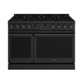 48 Inch Contemporary Professional Liquid Propane Range in Black