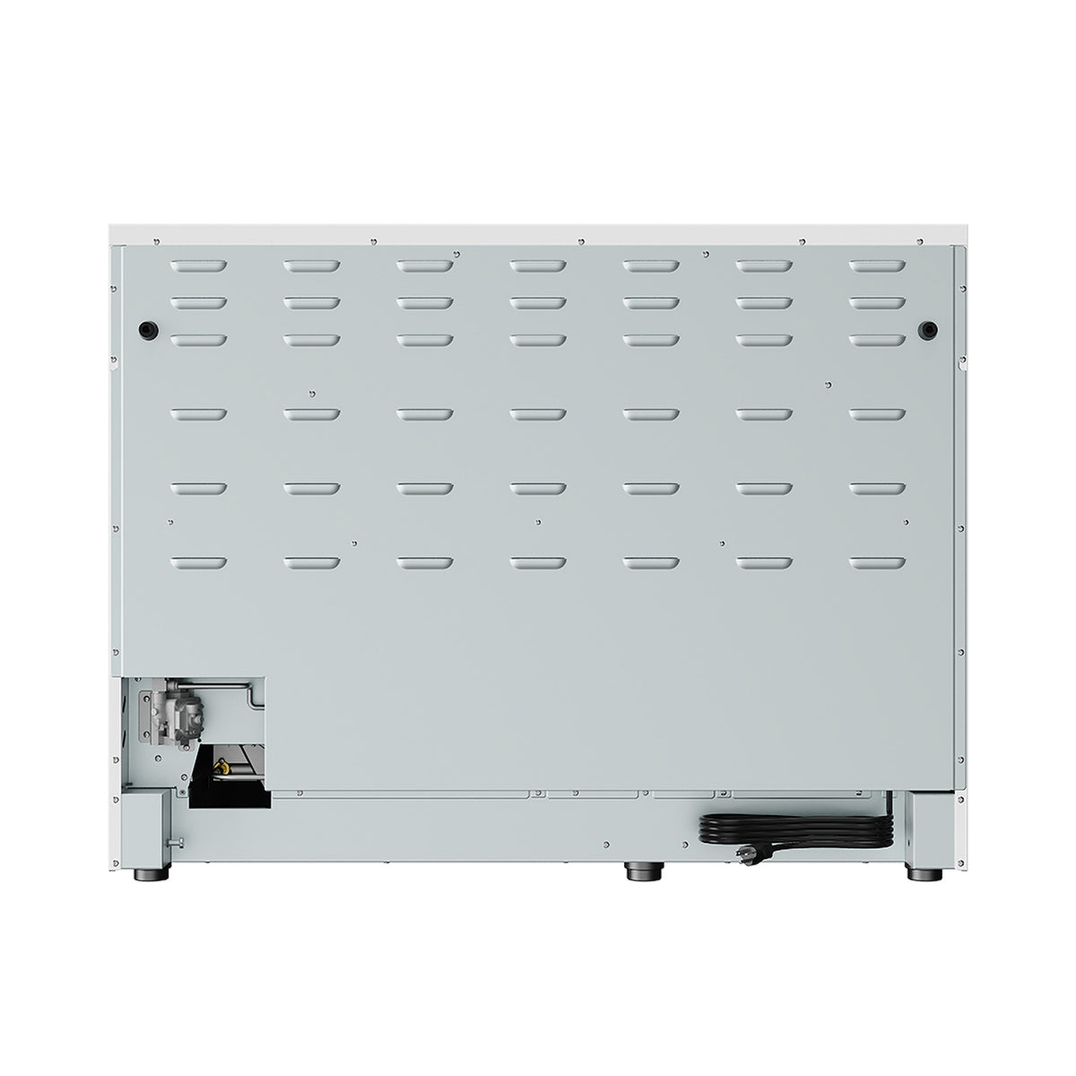 48 Inch Contemporary Professional Gas Range in White
